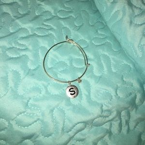 "S" initial bracelet