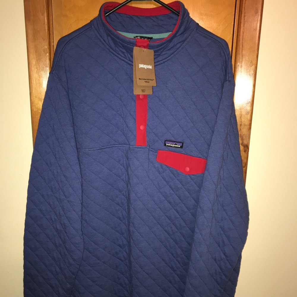 BRAND NEW PATAGONIA COTTON QUILT SNAP-T PULLOVER