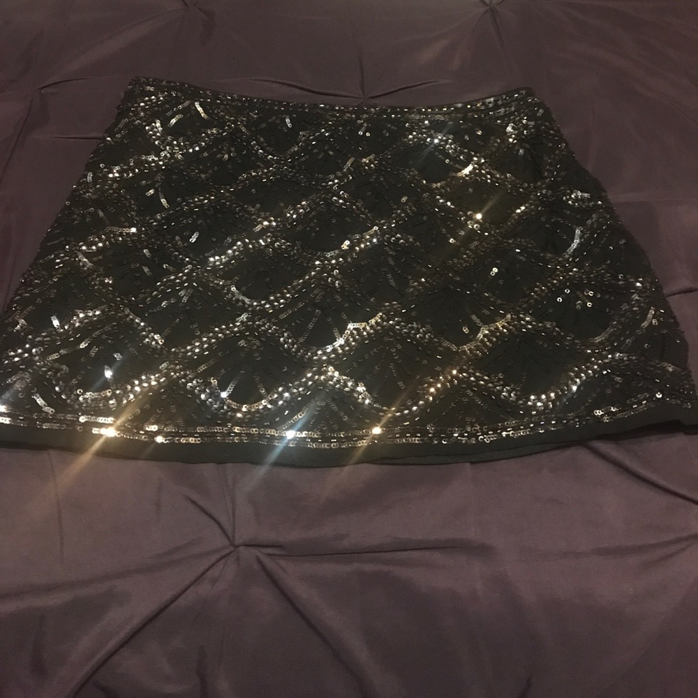Sequin Skirt