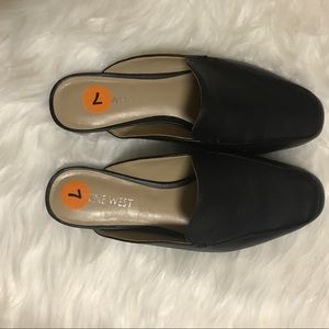 Nine West close toe slides
