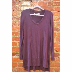 Anthropologie Maroon Tunic