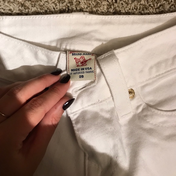 White true religion flare jeans - Picture 3 of 5