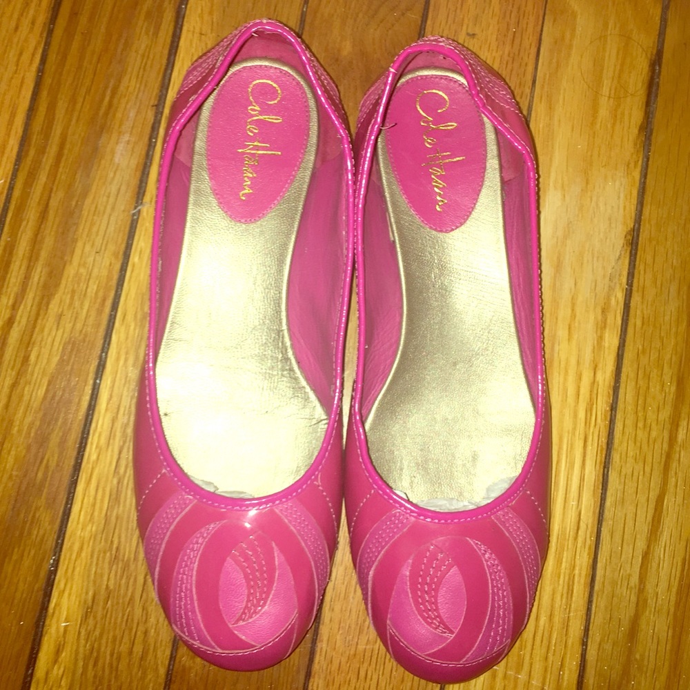 Cole Haan magenta pink shoes NWOT