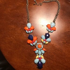 Multi-Colored Statement Necklace