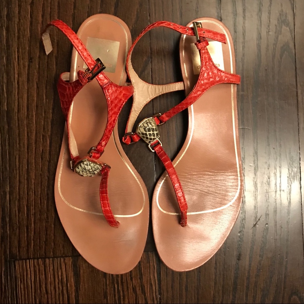 *48 hour sale* Dolce Vita Snakeskin Isold Sandal