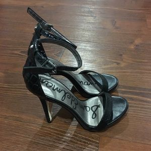 Sam Edelman Snake Embossed Sandals