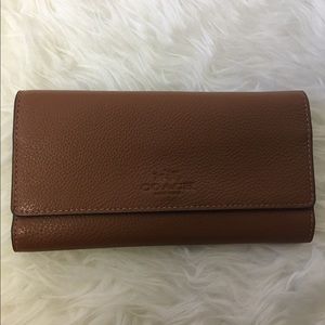 Coach leather wallet