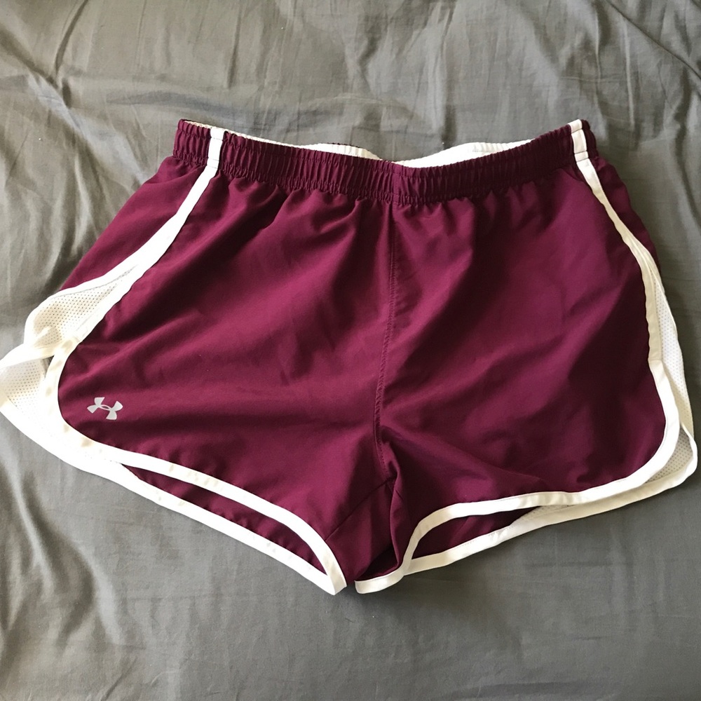 Maroon Under Armour Shorts