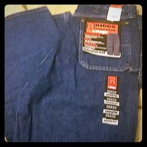 Wrangler mens jeans 36x32 new carpenter