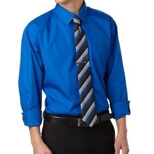 Dress shirt with tie set