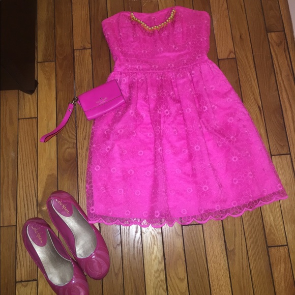 Lilly Pulitzer pink dress - Picture 3 of 6