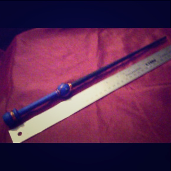 Blue Wooden Magic Wand - Benkall Dewell Series - Picture 1 of 2