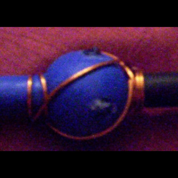Blue Wooden Magic Wand - Benkall Dewell Series - Picture 2 of 2