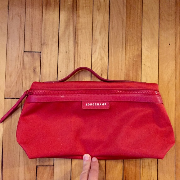 67 off Longchamp Handbags Longchamp Le Pliage Neo Red Medium