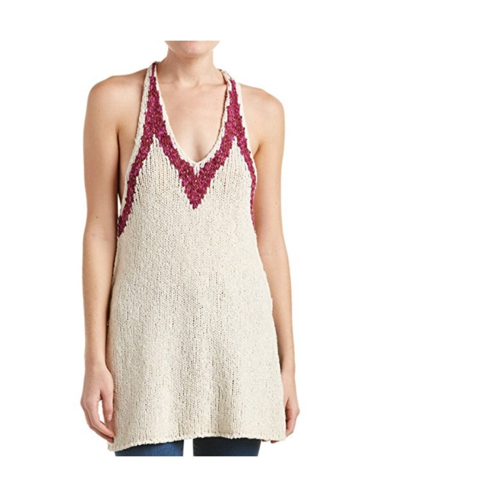 FREE PEOPLE Knitted Tank Sweater