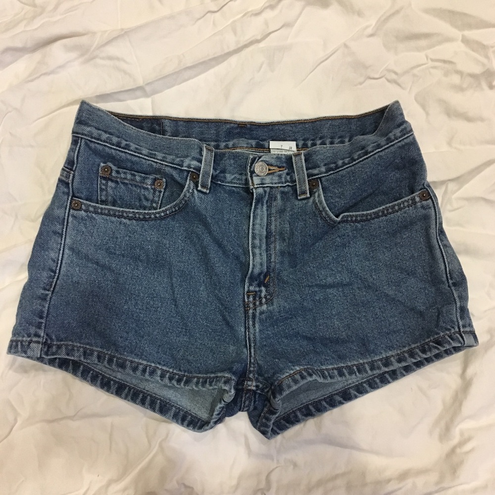 Vintage Levi Jean Shorts Juniors