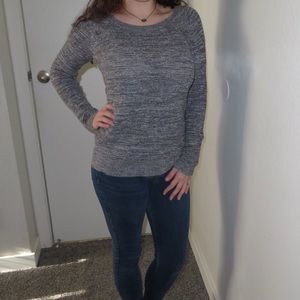 Long Sleeve Grey Sweater