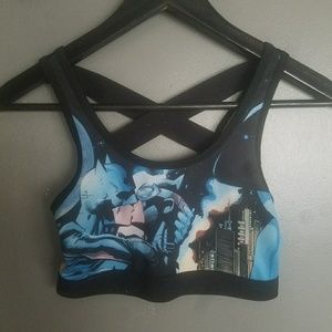 Batman and catwoman bralette
