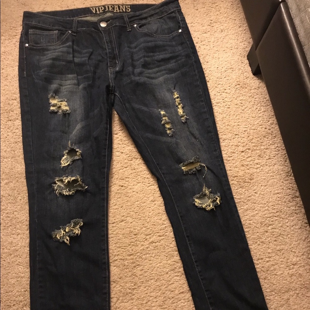Dark blue Jeans