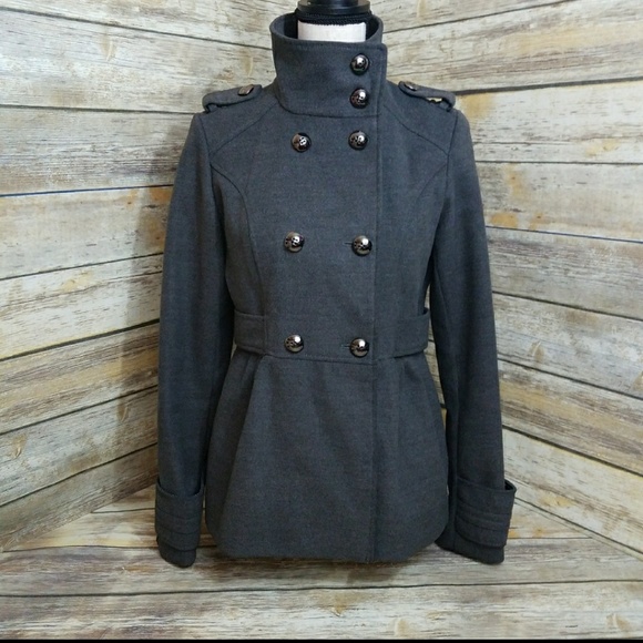 Hydraulic Jackets & Blazers - Hydraulic Military Style Pea Coat