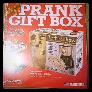 Prank gift boxes 4 of them gag gift nwt