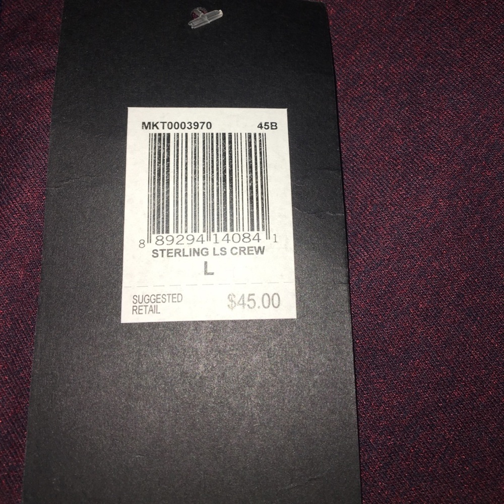 🆕Hurley Men's Sterling Long Sleeve Crew Pullover - Picture 7 of 7