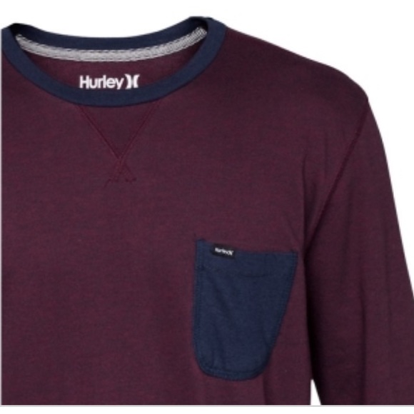 🆕Hurley Men's Sterling Long Sleeve Crew Pullover - Picture 4 of 7
