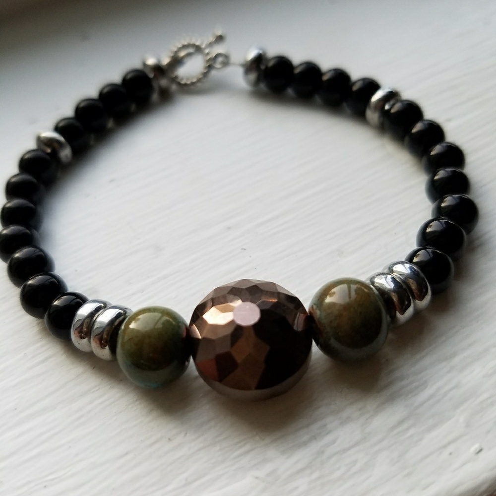 Beaded Bracelet (Hand made)