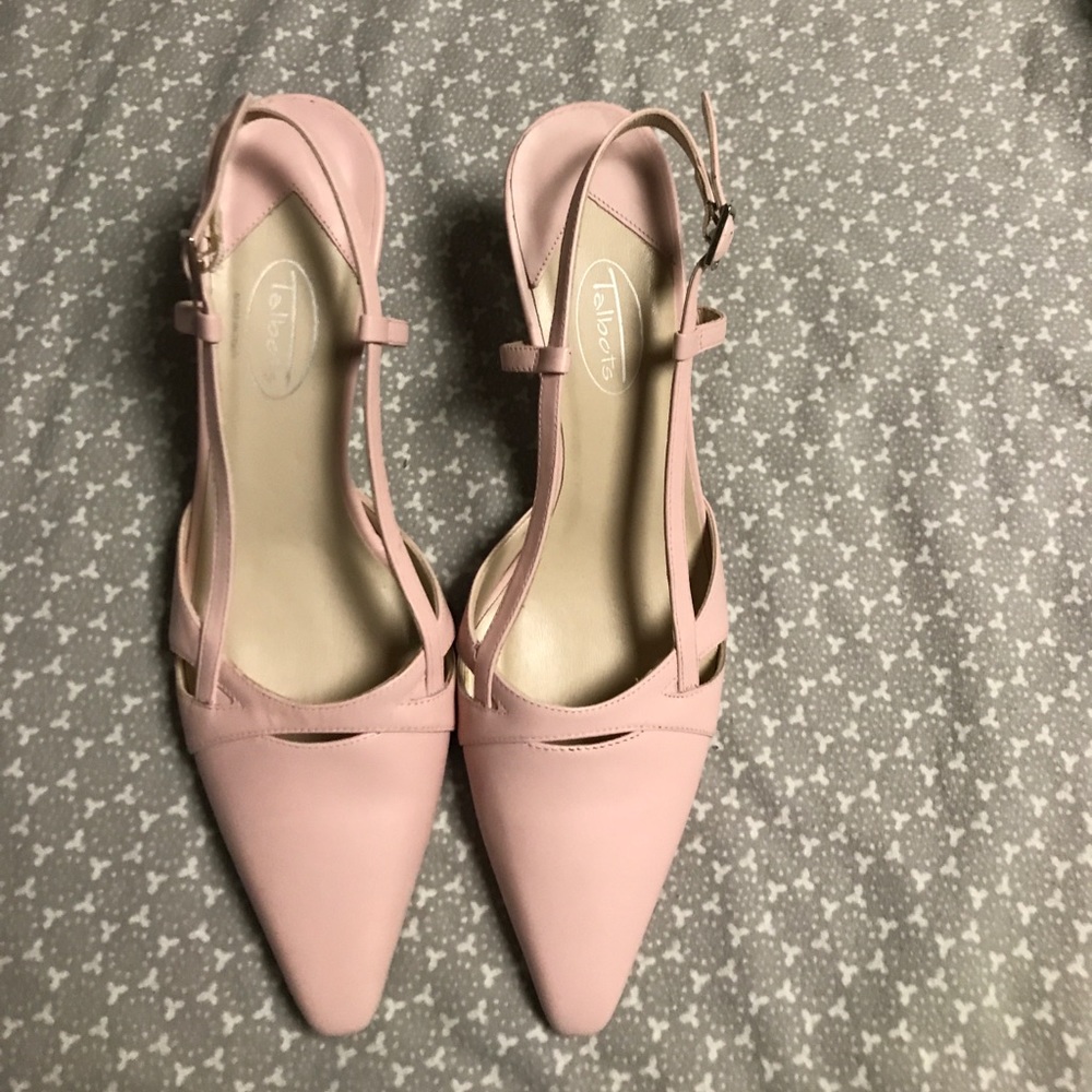 Talbots pink heels
