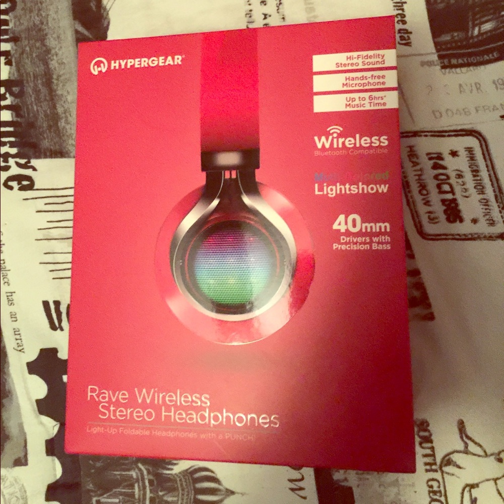 Hyper gear Bluetooth headphones