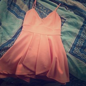 Pink sexy romper