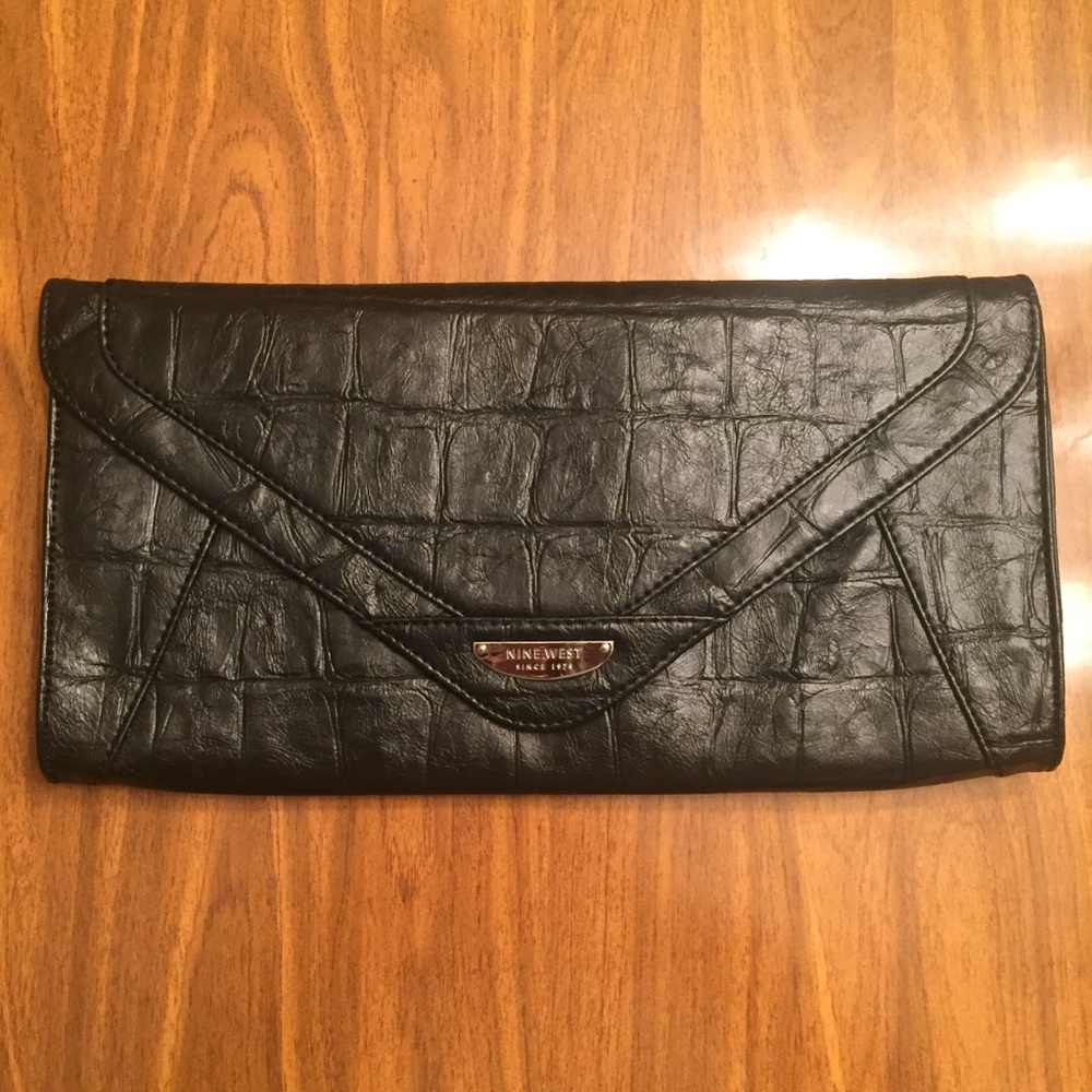 Nine West Black Clutch