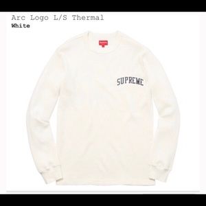 Supreme arc logo thermal