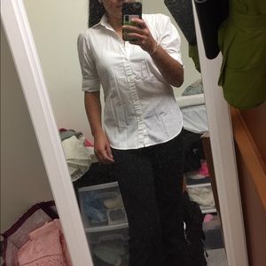 White button up dress shirt