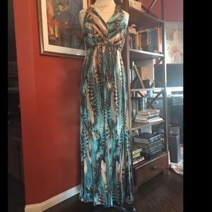 EUC Halter Maxi dress sz 3x