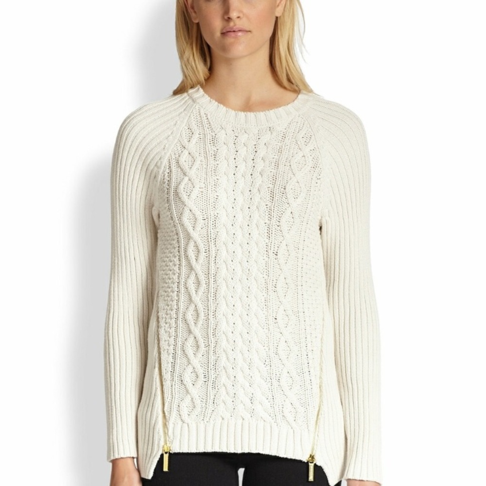 Michael Kors white sweater