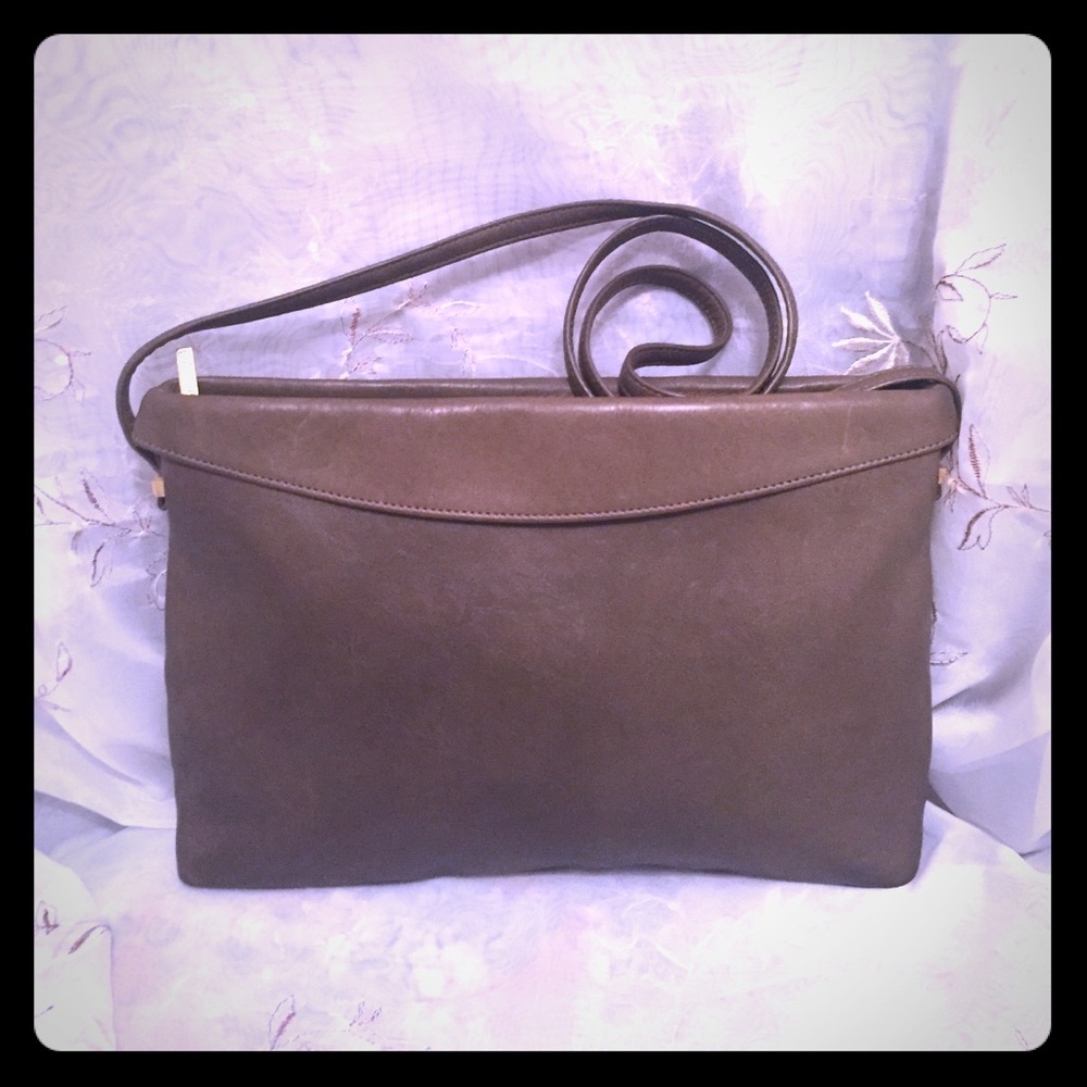Vintage Clemente Leather Clutch Bag