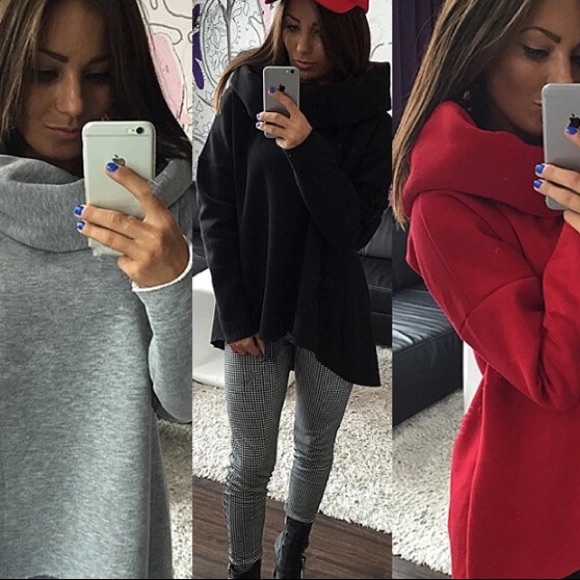 Black turtleneck sweater - Picture 2 of 4