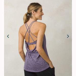 Prana Mika Strappy Top - Grey