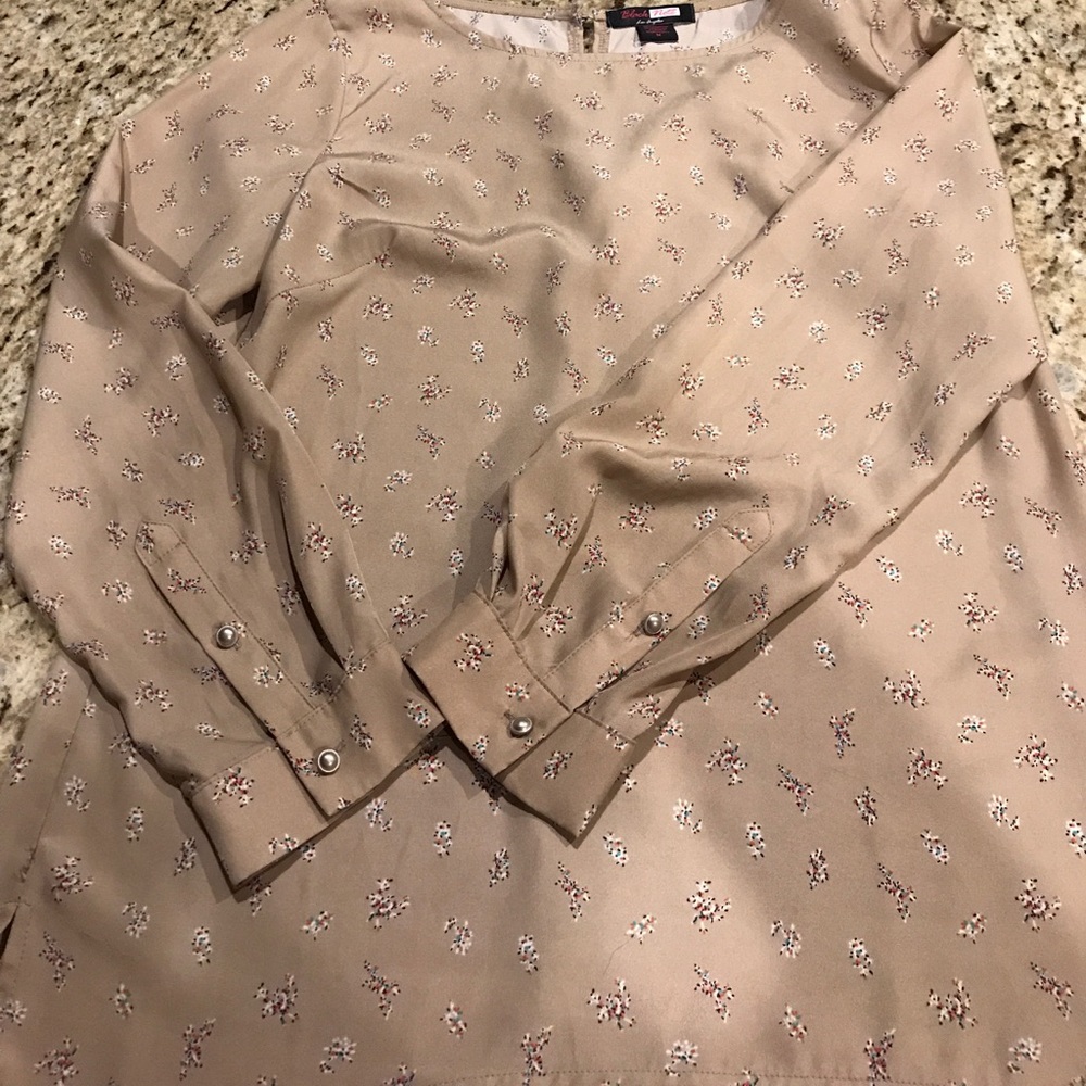 Khaki blouse