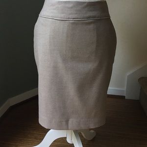 H&M Taupe Pencil Skirt H&M Taupe Pencil Skirt