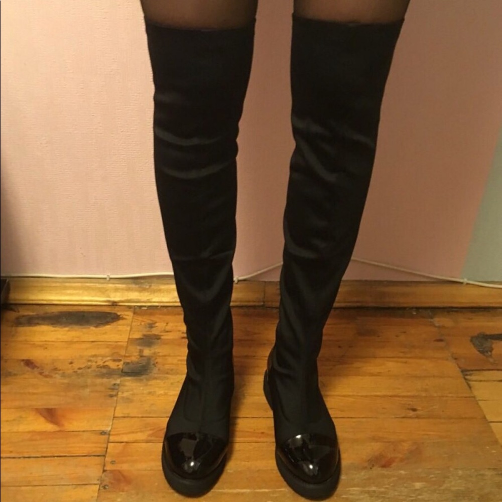 Over the knee boots
