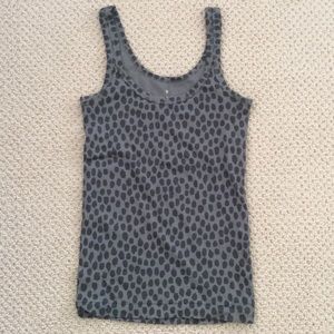 Banana Republic Animal Print Tank Top