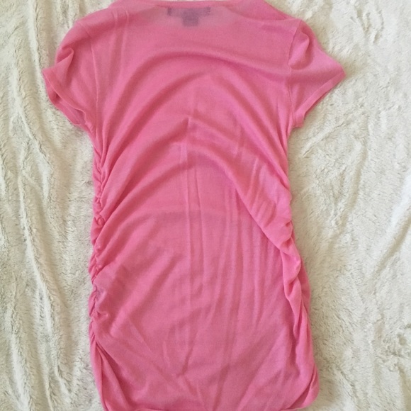 Baby pink 100% cashmere Ralph Lauren tee - Picture 3 of 3