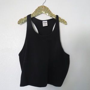 PINK By Victoria Secret Black Crop Top