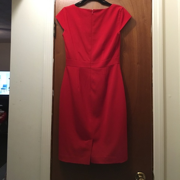 Calvin Klein Red Dress.Size:4 - Picture 2 of 8