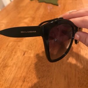 Dolce and Gabbana Black Sunglasses