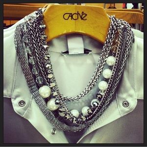 R.J. Graziano for Caché Multi-strand Necklace