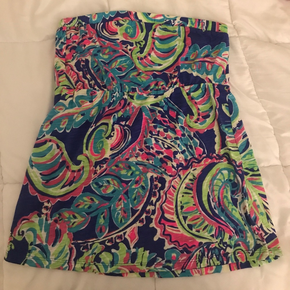 Lilly Pulitzer Tube Top