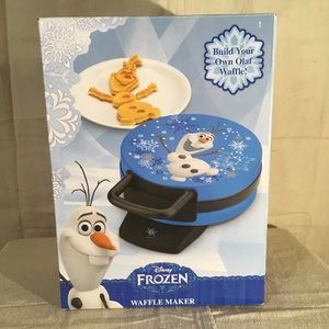 New Disney Olaf Waffle Maker, Frozen